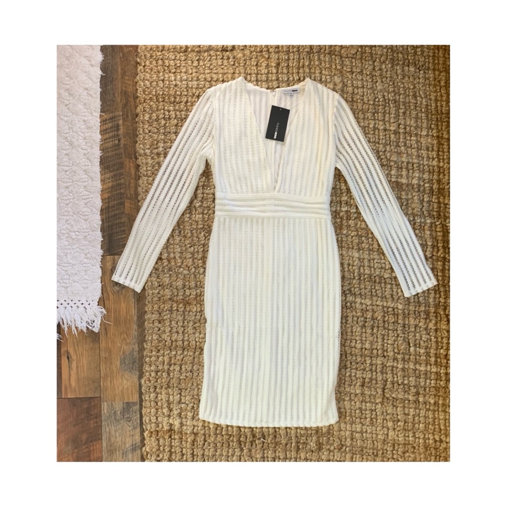 White Fashion Nova Dress